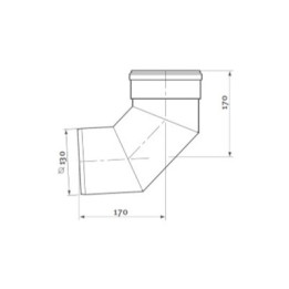 Protherm koleno 87  DN130