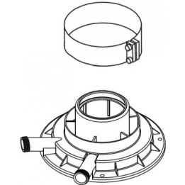 Protherm príruba - adaptér A25K 80/125