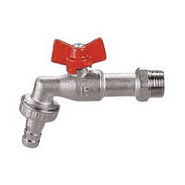 Záhradný guľový ventil 1/2"  Herz - motýľ