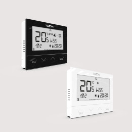 EU-292 v3 týždenný termostat, čierny